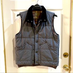 Men’s Gray Old Navy Vest, Size Small